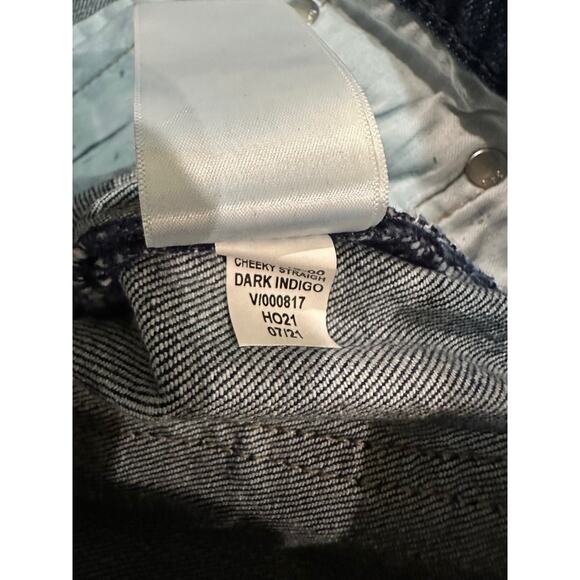 Gap 1969‎ Women's Size 28 True Skinny Jeans  Dark Wash Stretch Denim Mid Rise - Picture 9 of 9